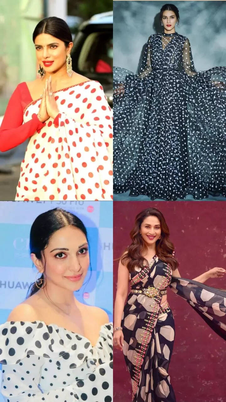 Bollywood divas slay in the polka dot trend