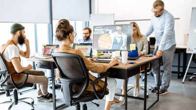What office workers could look like in the next 20 years? Scientists reveal the chilling future of office life |