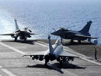 India, France sign Rs 63,000 crore mega deal to buy 26 Rafale Marine aircraft | India News