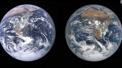 NASA reveals how 60 years of climate change have transformed Earth from vibrant blue to a troubled world |