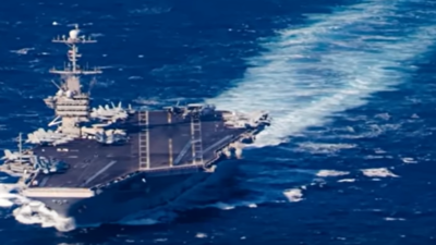 F-18 fighter jet rolls off US aircraft carrier and sinks into Red Sea; how much loss did US Navy incur?