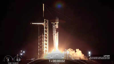 SpaceX’s Falcon 9 rocket successfully launched 28 Starlink satellites into orbit from Cape Canaveral on April 24 |