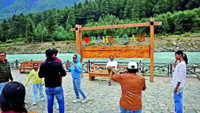 J&K: Post-attack, tourists start to reappear in Pahalgam | India News