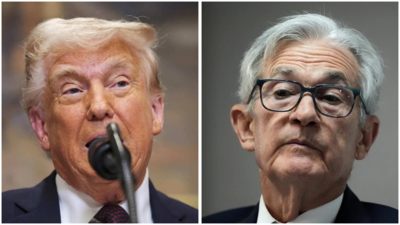 Trump credits economic strength to his policies, calls Fed chair Powell ‘A total stiff’