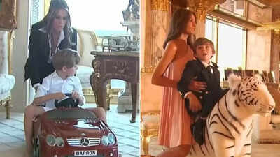 Young Barron Trump’s toy room pic goes viral after Donald Trump says two dolls are enough