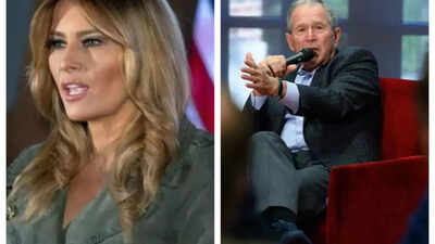 George W Bush snubs Melania Trump’s White House event honoring his mother