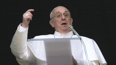 What is the traditional Sunday blessing that popes deliver in St. Peter’s Square?