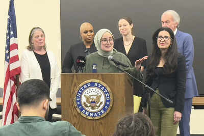 Turkish Tufts student returns to Boston after ICE detention