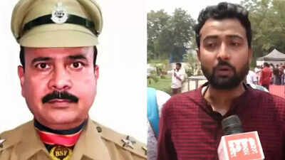 BSF Officer Killed: Son Bids Tearful Farewell After Cross-Border Shelling | Patna News