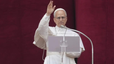Pope Leo XIV calls for peace in first Sunday address