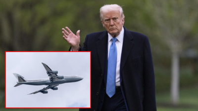 ‘You should be embarrassed’: Trump snaps at reporter when asked about Qatar’s $400m ‘free’ jet