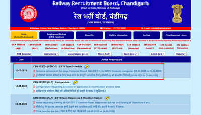 RRB releases CBT-I schedule for NTPC 2025 graduate-level recruitment, check dates here