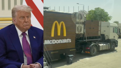 McDonald’s for US President? Mobile fast food truck seen in Saudi Arabia during Donald Trump’s visit