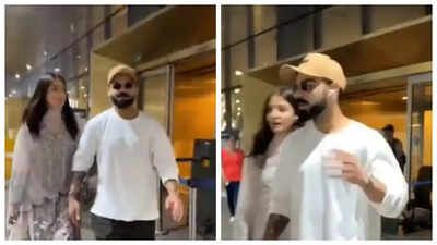 Paparazzi confront Virat Kohli over Test retirement at airport as he returns from Vrindavan with Anushka Sharma: ‘Ab hum cricket hi nahi dekhenge’ |