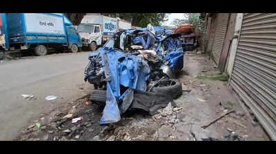 Atal Setu Car Accident: Fatal accident on Mumbai’s Atal Setu: 28-year-old driving BMW at 180kmph dies after crashing into dumper | Mumbai News