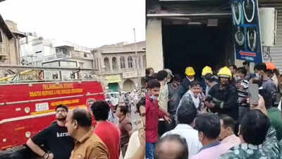 8 dead, several injured after fire breaks out in Gulzar Houz building near Hyderabad’s Charminar | Hyderabad News