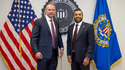 ‘He killed himself’: FBI chiefs Kash Patel and Dan Bongino insist Jeffry Epstein died by suicide