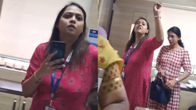 SBI Manager Language Row: ‘This is India, I’ll speak Hindi, not Kannada’: Karnataka SBI staffer’s remark sparks language row; CM Siddaramaiah steps in, calls act ‘strongly condemnable’ | Bengaluru News