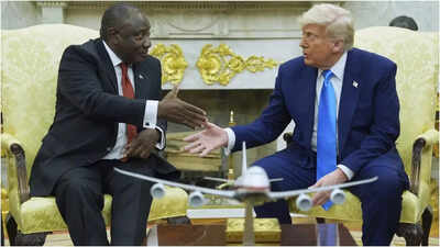 ‘Into the mouth of Trump hell’: South African President Ramaphosa calls meeting with Donald Trump ‘good’