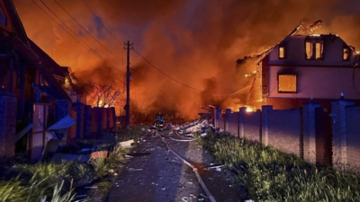 ‘Most massive strike’: Russia unleashes largest air onslaught on Ukraine killing at least 12