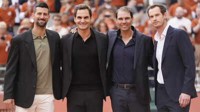 Rafael Nadal celebrated at 2025 French Open alongside Roger Federer, Novak Djokovic, Andy Murray – Watch | Tennis News