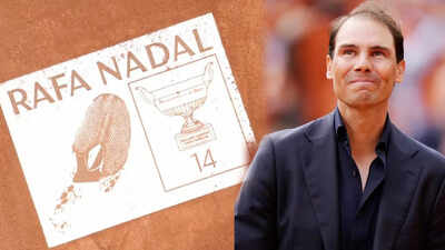 Rafael Nadal footprint etched forever at Roland Garros – Watch | Tennis News