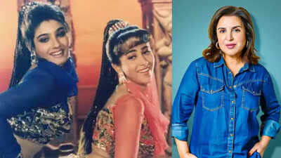 Raveena Tandon confronts Farah Khan for her comment on fight with Karisma Kapoor: ‘We were kids at that time, classroom politics the..’ | Hindi Movie News