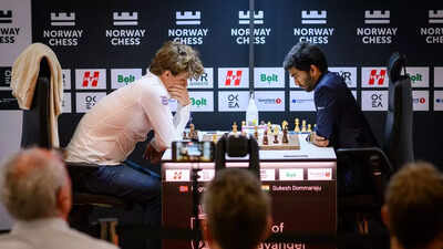 Norway Chess: Magnus Carlsen defeats D Gukesh in opening round | Chess News