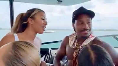 NFL star Stefon Diggs’ Miami yacht video with women raises eyebrows amid Cardi B relationship talks | NFL News