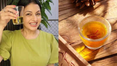 Get bridal glow in a sip: Bhagyashree’s 15-day saffron water beauty ritual is going viral