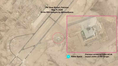 Air Force conducts precision strikes on multiple Pakistani airbases; satellite imagery reveals damage to key infrastructure | India News