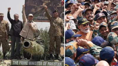 ‘Khet mein tank, jeet ka prank’: Pakistan’s Shehbaz Sharif ridiculed for airbase visit after PM Modi’s Adampur tour, netizens call it ‘TikTok war PR stunt’ | India News