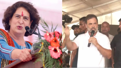 ‘Is it a crime to raise voice of Dalits?’: Priyanka Gandhi questions Bihar govt after Rahul Gandhi ‘stopped’ by police | India News