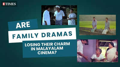 Are family dramas losing their charm in Malayalam cinema? Thrillers and action films steal the spotlight | Malayalam Movie News