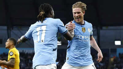 Premier League: Kevin De Bruyne winner helps Manchester City edge closer to Champions League qualification | Football News
