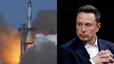 Elon Musk’s SpaceX launches Starship but loses control mid-flight within 30 minutes, crashes into Indian Ocean | Watch video |