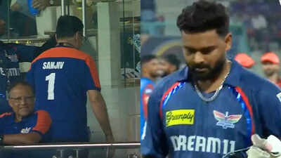Viral video: Sanjiv Goenka storms out of balcony after Rishabh Pant dismissal vs SRH