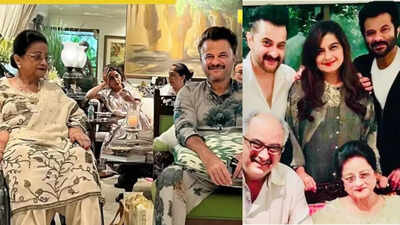 Anil Kapoor’s mother Nirmal Kapoor passes away at 90, due to age-related issues | Hindi Movie News