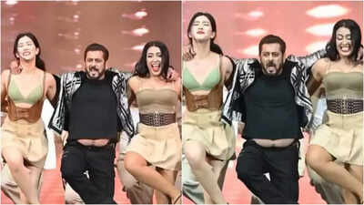 Salman Khan faces heat over belly flash in viral concert video, netizens divided over his fitness at 59 | Hindi Movie News