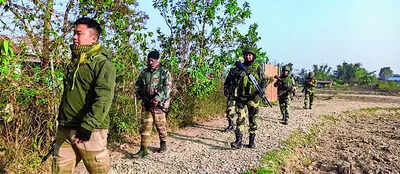 Forces gun down 10 militants in op at Myanmar border | India News