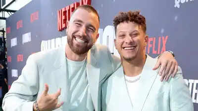 Travis Kelce shares sweet moment with Patrick Mahomes’ sister Mia at charity gala, earns Swift family approval | NFL News