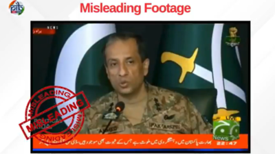 Government busts Pakistan’s fake video claim of damage to Indian airfield | India News