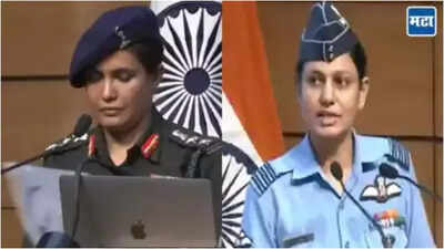 PIB fact-checks fake X accounts of Wing Commander Vyomika Singh and Colonel Sofia Qureshi | India News