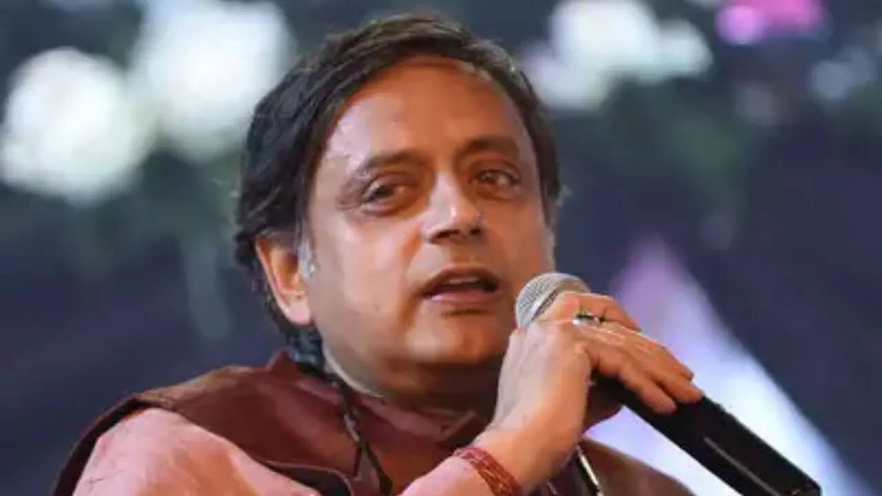 ‘Uski fitrat hai mukar jaane ki’: Shashi Tharoor’s poetic swipe at Pakistan after ceasefire violation | Delhi News