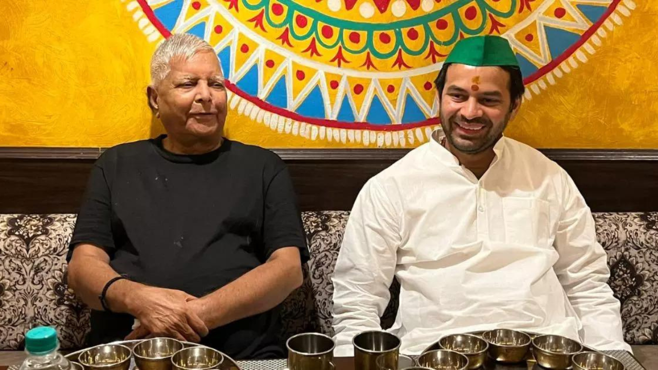 RJD chief Lalu removes elder son Tej Pratap Yadav from party and 'family' after 'love confession' post