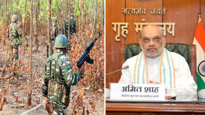 ‘From red terror to Tricolour’: Amit Shah hails elimination of 31 maoists on Chhattisgarh-Telangana border | India News